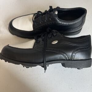 Etonic Women's Black/White 008690 Size 6.5M Golf shoes